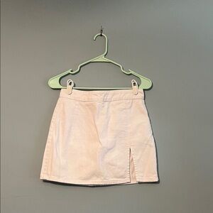 Lioness Cream Mini Skirt